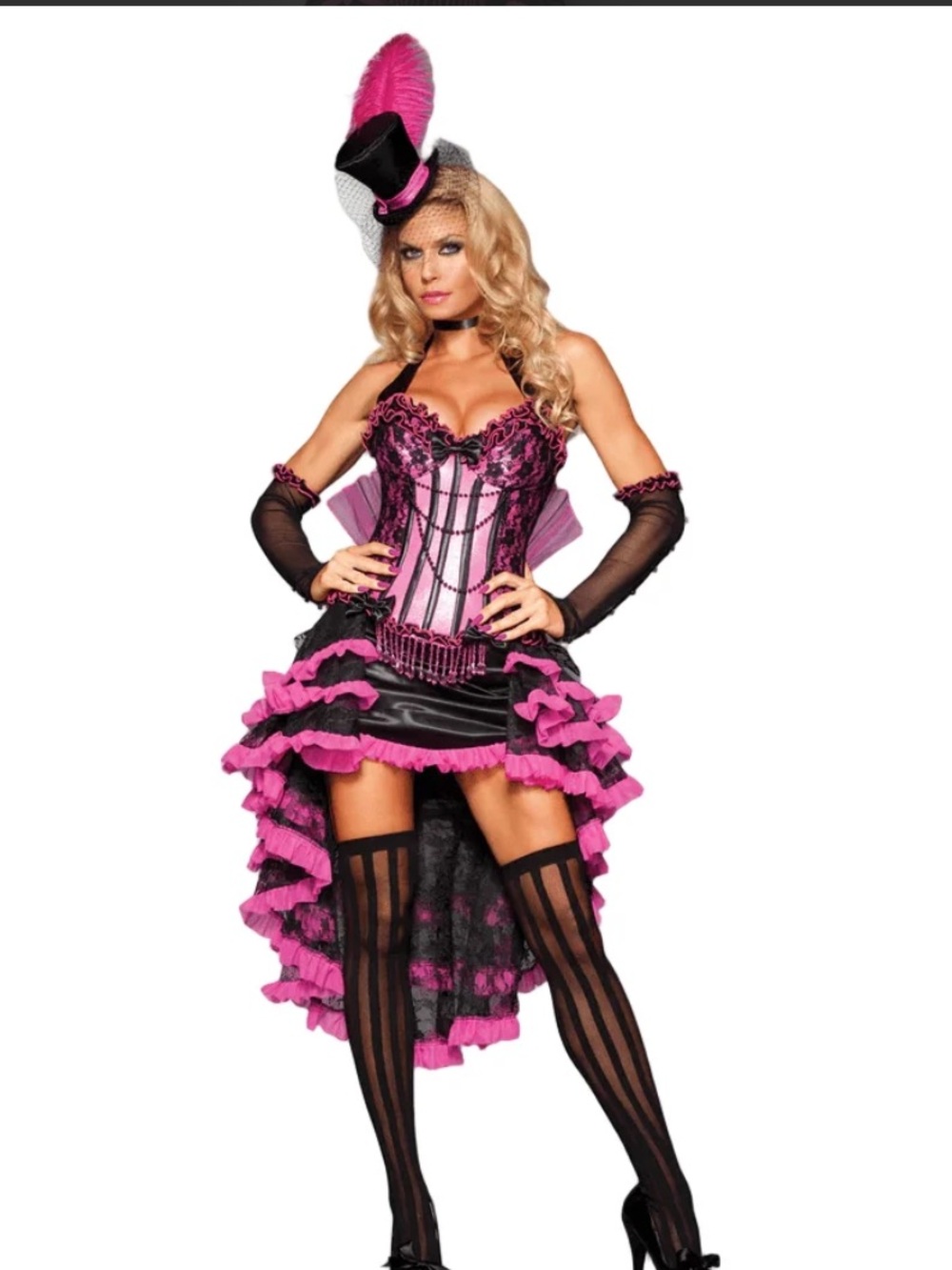 InCharacter Costumes Women's Fancy Sexy Burlesque Beauty Size M